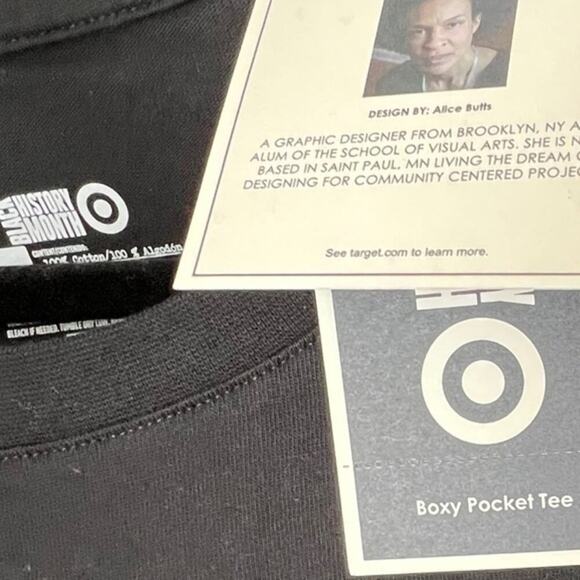 Target Black History Month Sankofa Bird Tee Women’s XXL NWT in Manufacturer Bag - Picture 4 of 5